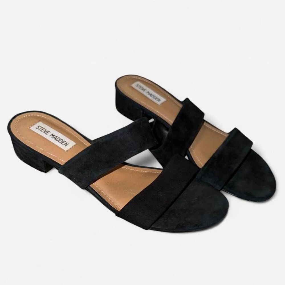Steve-madden Women's Black Mules